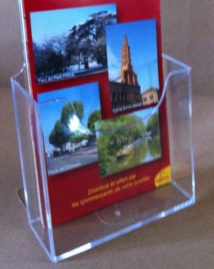 Image Produit Pack 10 Presentoirs de comptoir pour flyer A5